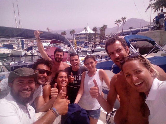  Antes de entrar no barco 